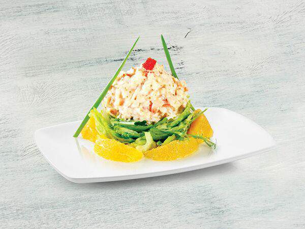 Суши сан - Салат Сингапурский с крабом и креветками