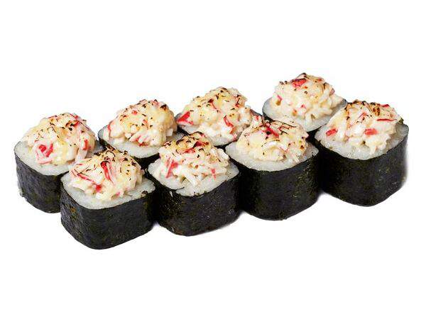 Джаз пицца - Сливочная креветка ролл