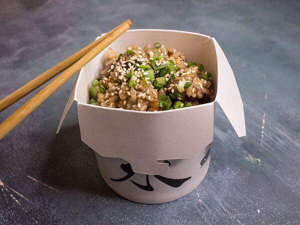 Голодный кролик - Тяхан со свининой