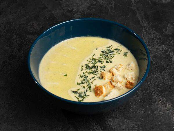 BBQ Shaverma - Крем-суп из брокколи