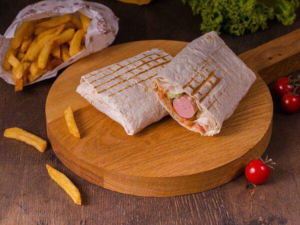 Шашлычная на Ватутина - Сосиска в лаваше