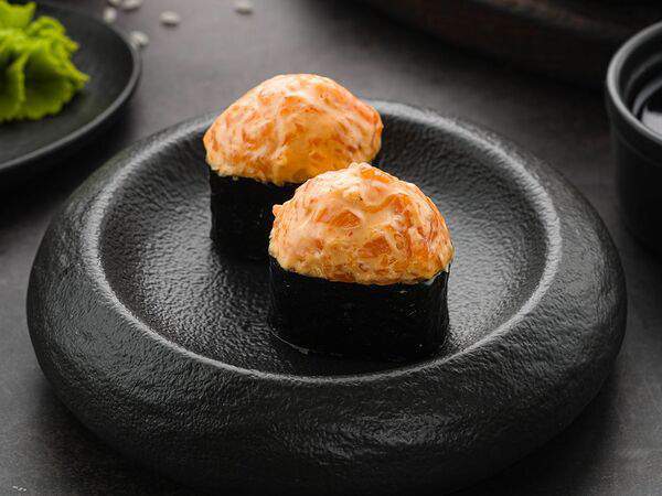 Рыба закусывала - Гунканы Спайси с лососем