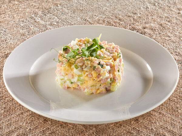 Самовар - Салат Нежность с ветчиной