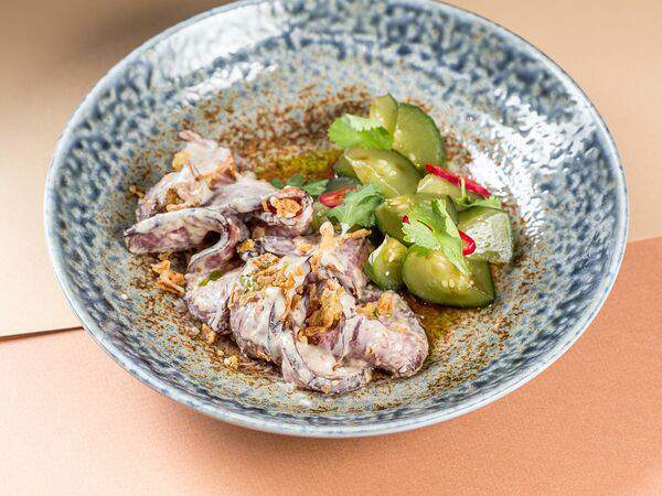 Печенеги - Говядина в ореховом соусе с огурцами