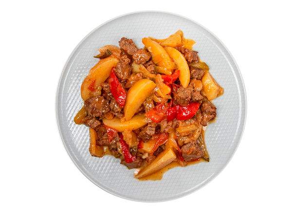 Мандарин - Азу По-татарски с телятиной