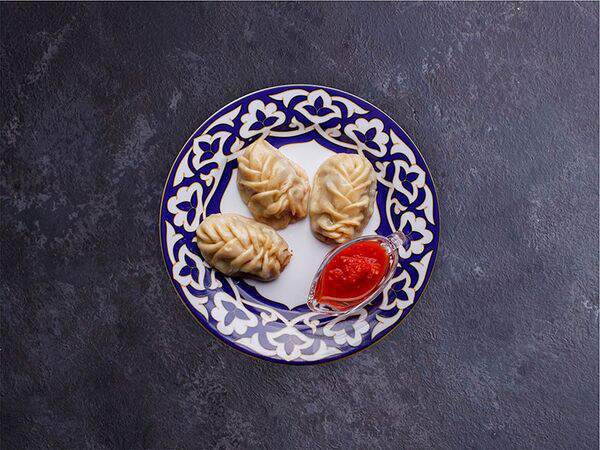 Пахлава - Манты с рубленной бараниной на пару