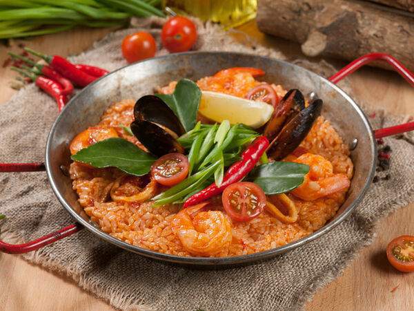 Едалия - Паэлья с морепродуктами