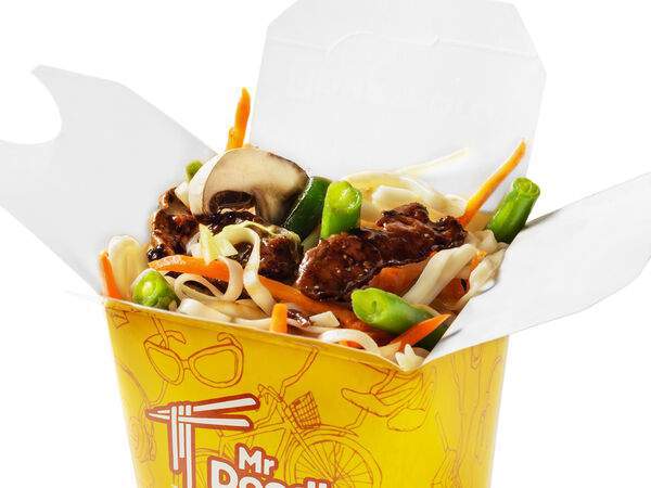 Mr Doodls - Вок Телятина с соусом из черного перца