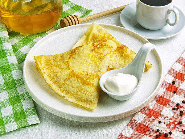 Burrata - Блинчики со сметаной