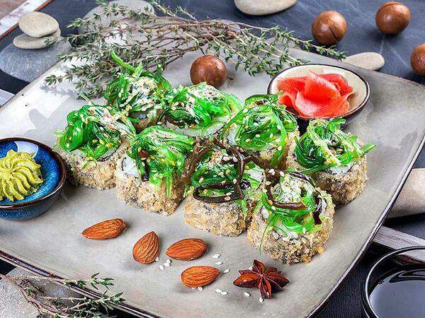 Дом роллов - Жареный ролл Хаманиши