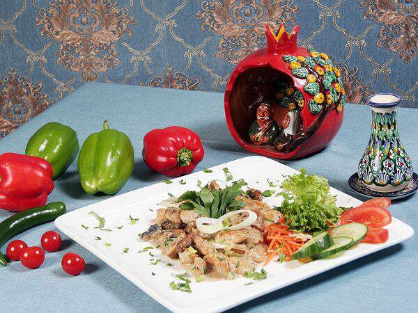 Чайхана Ташкент - Курица с грибами