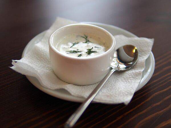 Хачапурная №5 - Сметана с чесноком