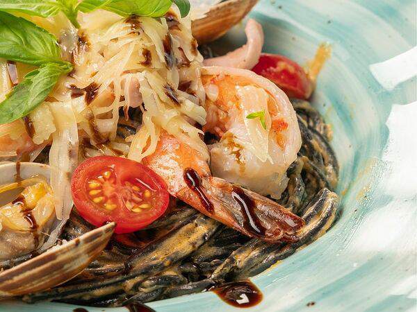 Пармезан - Паста с морепродуктами