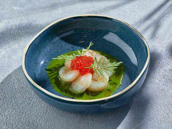 Sapori Di Italia - Гребешок с икрой лосося