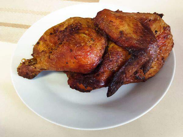 Тандыр - Цыпленок табака полутушка