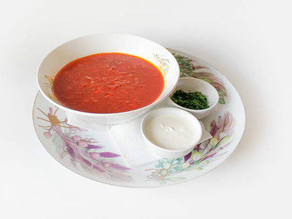 Брынза - Борщ с курицей