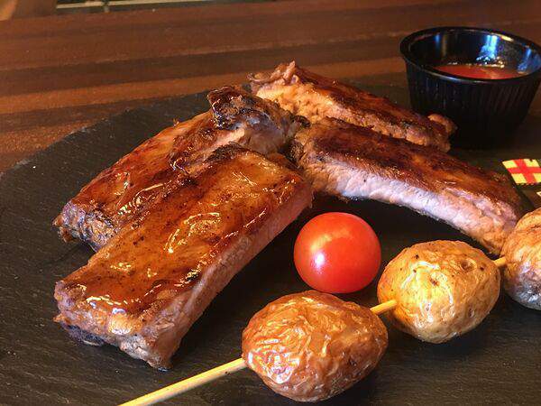 Burger 1 - Свиные ребра на гриле