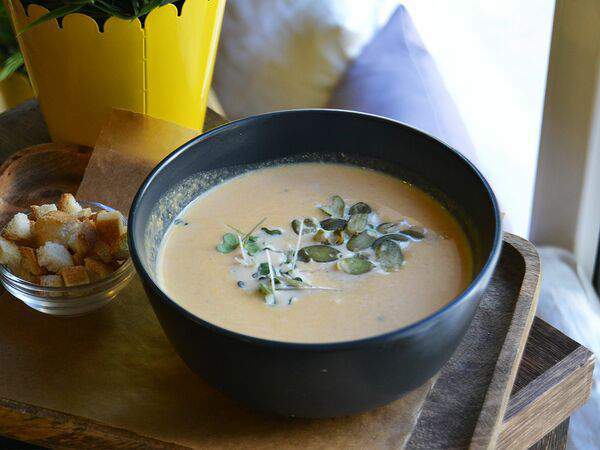 Кофейня Pankoff Bakery - Крем-суп Тыквенный