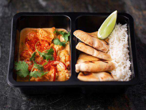 Godzilla sushi - Карри с лососем