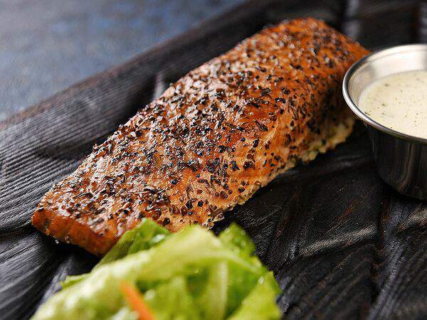 Смокерная BBQ - Копченое филе лосося