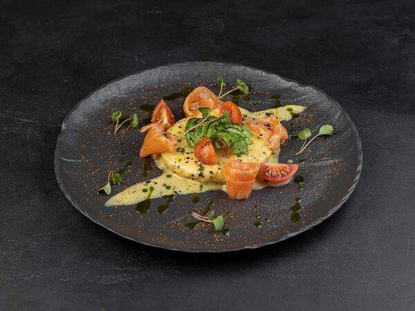 Театральный буфетъ - Булгур-кейк с семенами конопли, яблоком и авокадо