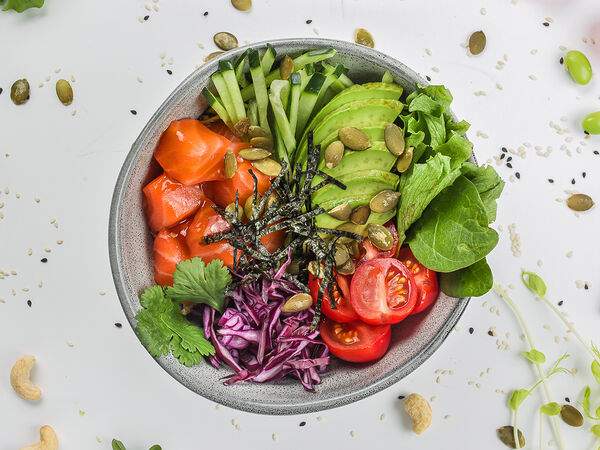 Poke Wave - Боул Салмон