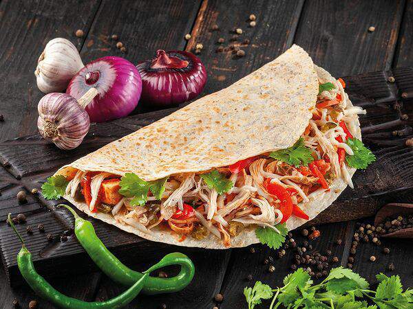 Братья Мясницкие - Кесадилья BBQ с курицей