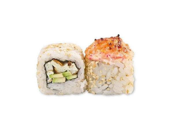 Суши Рум - Ролл запеченный Калифорния лайт