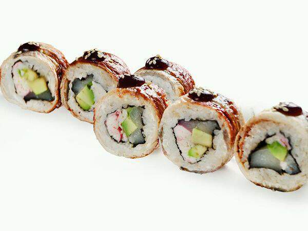 ChuDo Ramen - Унаги Maxi с гребешком и крабом