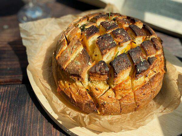 Космос - Французский хлеб с сыром