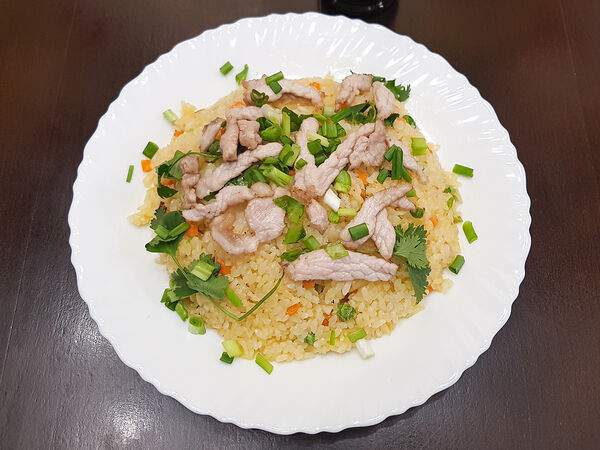 Аян - Жареный рис со свининой