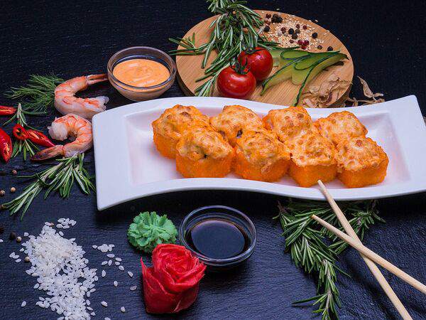 Sushi & Susi - Ролл запеченный Калифорния
