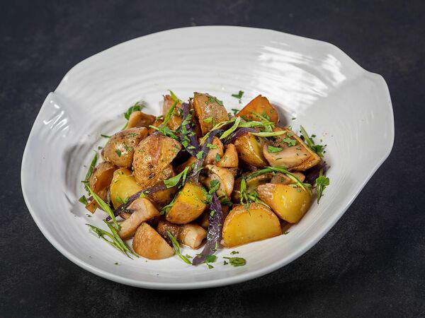 Happyterria - Картофель по-домашнему с грибами