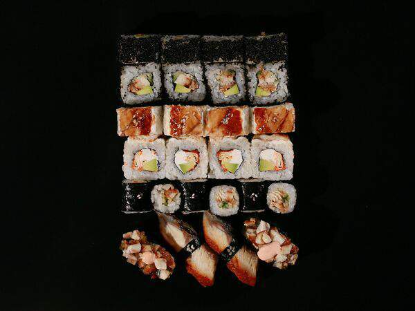 Суши & Пицца Красти & Крабс - Сет С угрём