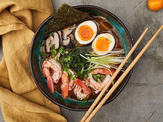 Mojo - Рамен Мисо кимчи тигровые креветки