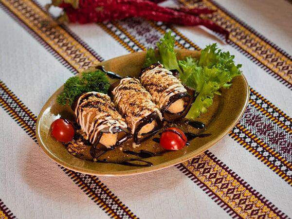 Будьмо - Рулетики из баклажан