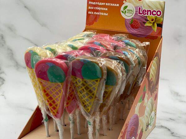 Ваш кондитер - Карамель леденцовая со вкусом мороженного