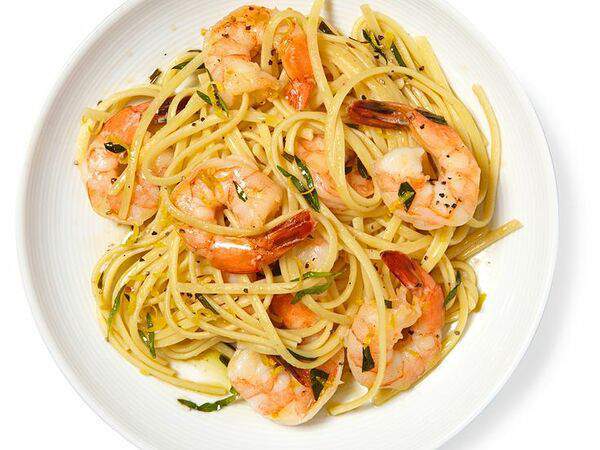 Fastfox - Паста с тигровыми креветками