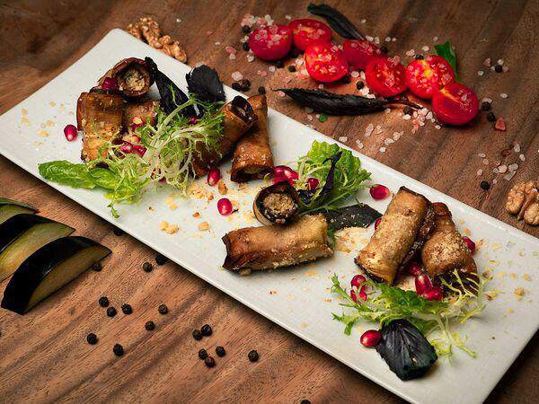 Долина солнца - Рулетики из баклажанов