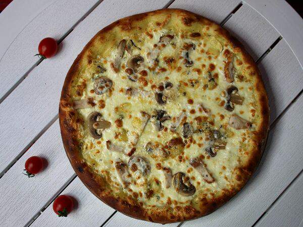 Суши кушай - Пицца Сливочный цыпленок