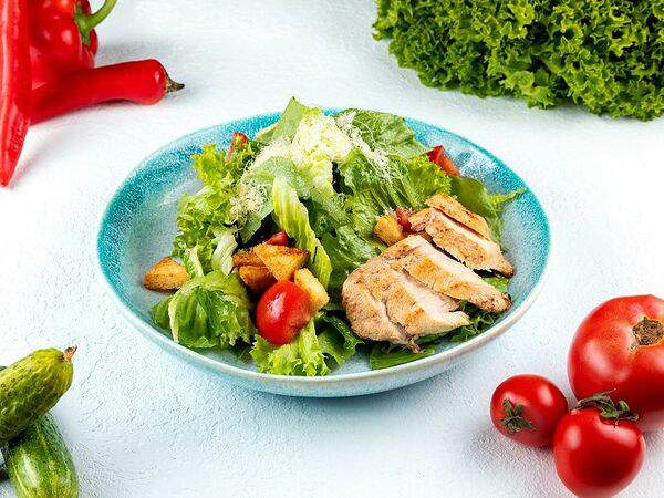 PizzBurg - Салат Цезарь с курицей