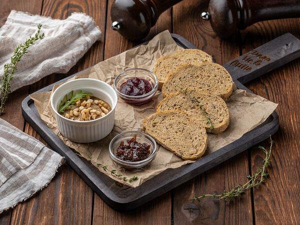Дело не в вине - Паштет из куриной печени с печеным яблоком