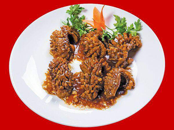 Индокитай - Бычьи яйца в соусе абалон