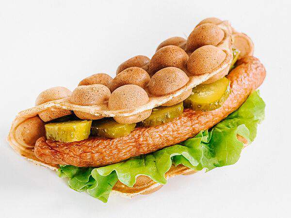 ZaCoffee - Сэндвич-вафля с венской сосиской