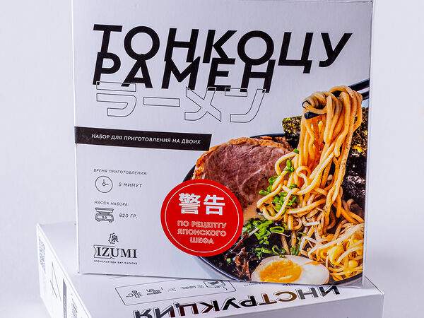Izumi - Набор для приготовления Тонкоцу рамена в фирменной коробке