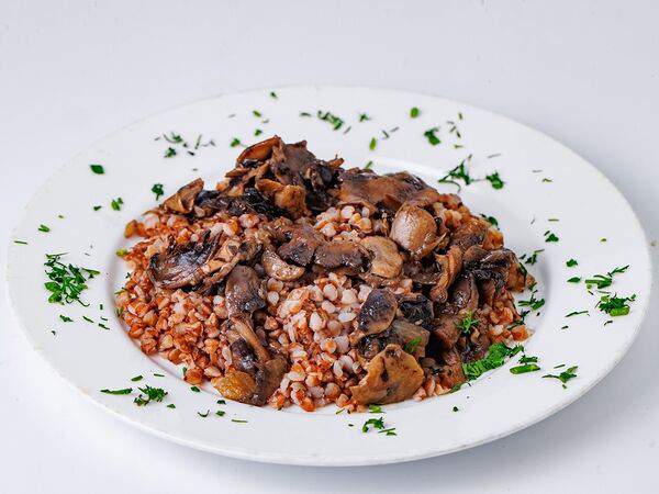 Черная Кошка - Гречка с грибами