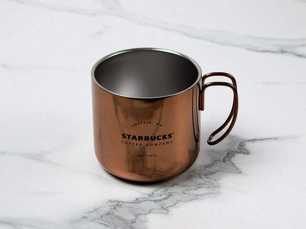 Starbucks (R) - Кружка стальная медного цвета