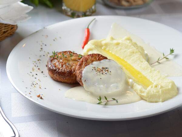 Матрёшка - Биточки из щуки с картофельным пюре