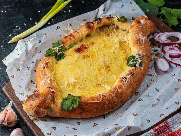 От сыра до вина - Хачапури с курицей