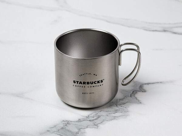 Starbucks (R) - Кружка стальная серебряного цвета цвета